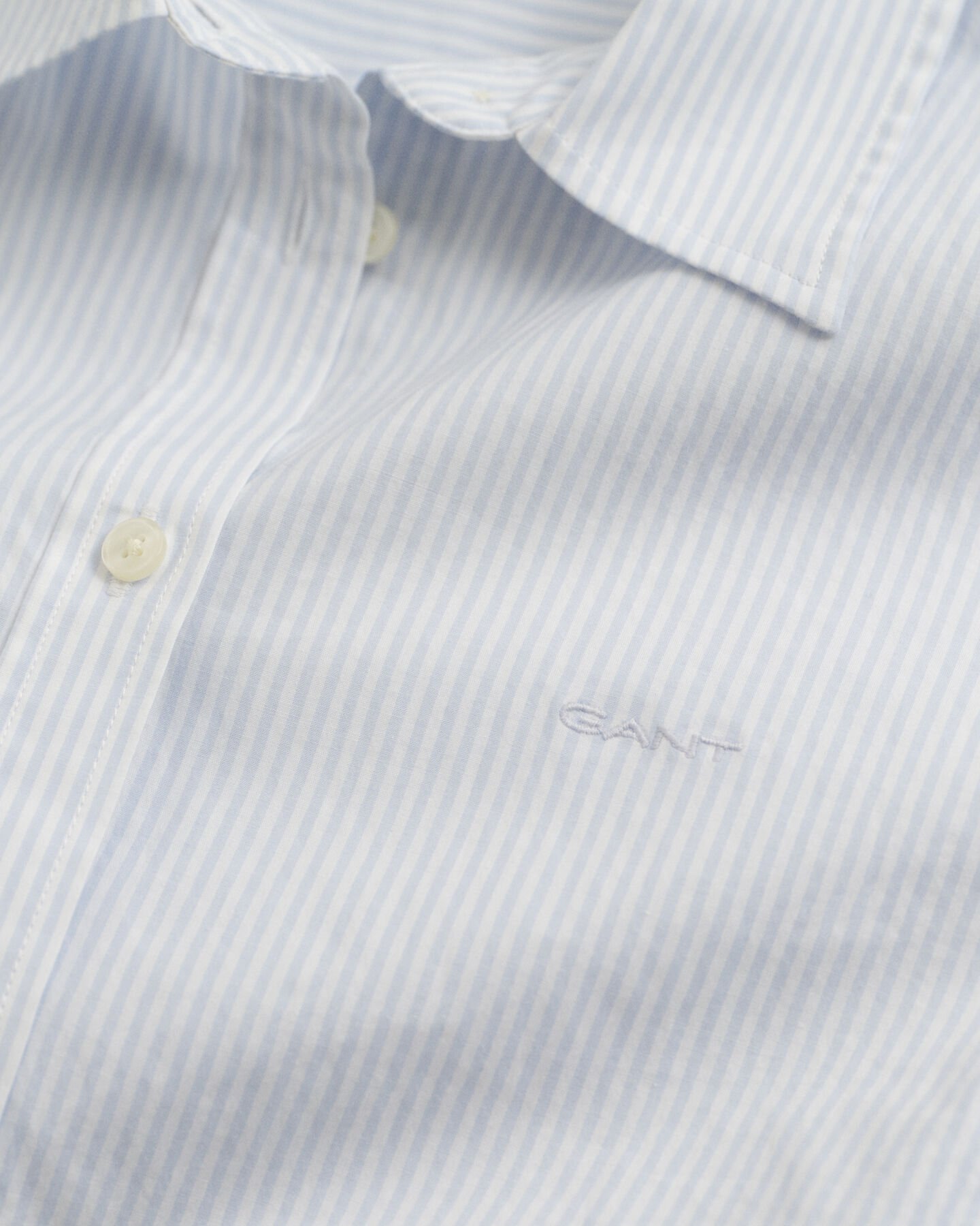 Slim Fit Striped Poplin Shirt
