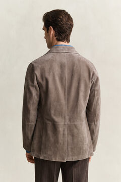 Suede Blazer — FADED TAUPE 2