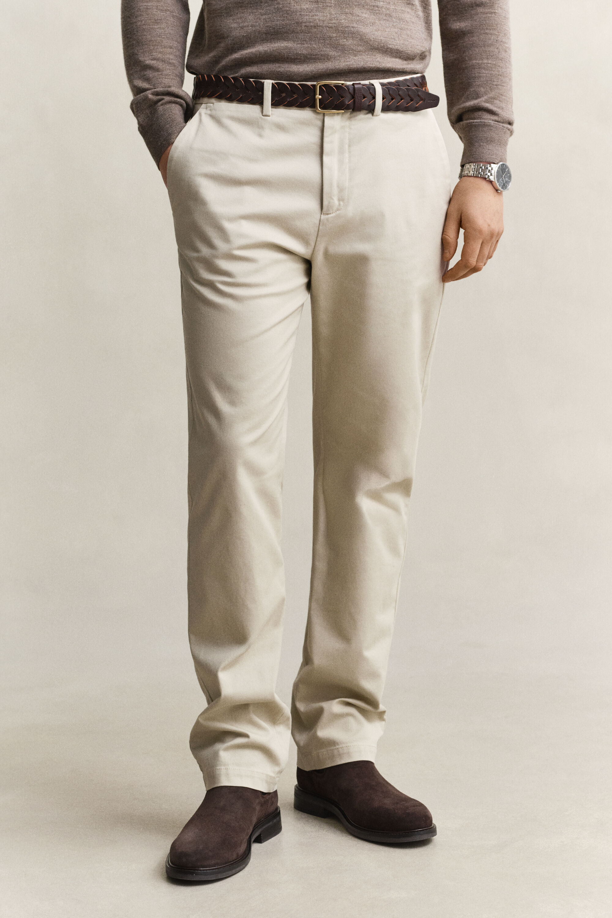 Regular Fit Smart Chinos