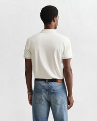 Contrast Piqué Polo Shirt