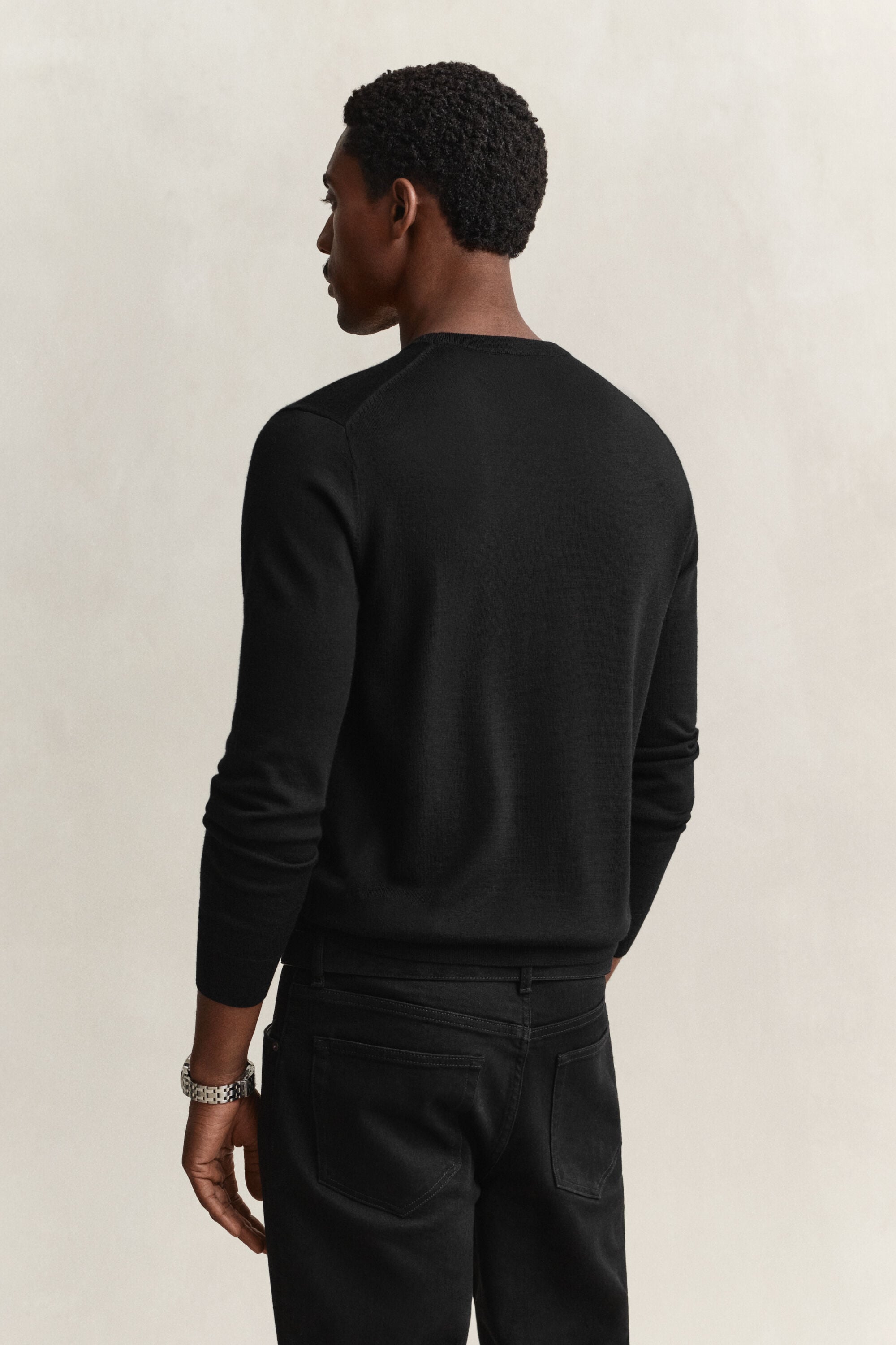 Merino Wool Crew Neck Sweater