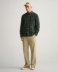 Regular Fit Corduroy Check Shirt