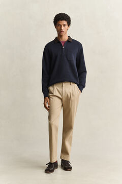 Half Zip Rugger — EVENING BLUE 5