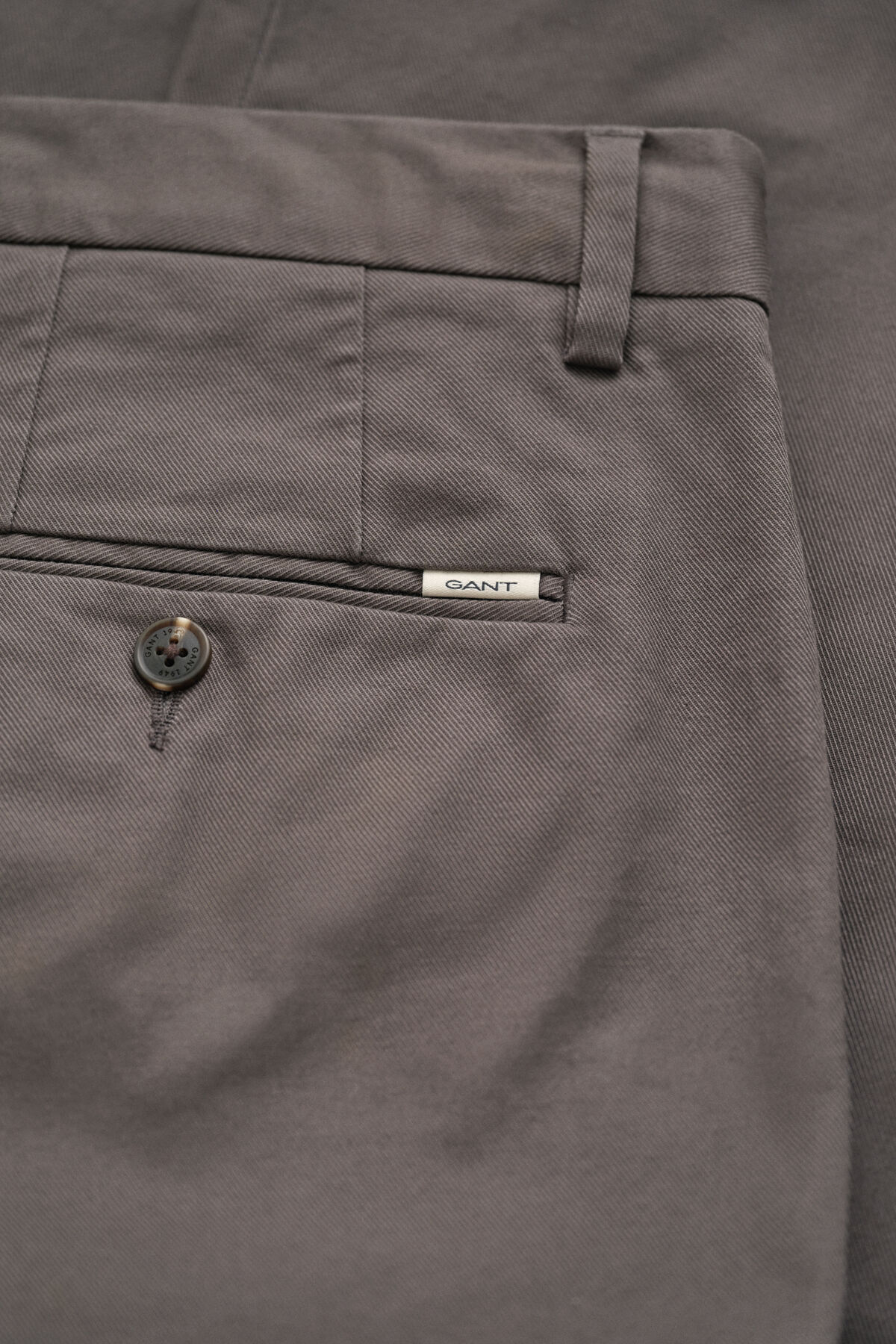Slim Smart Chinos — DUSKY ANTHRACITE