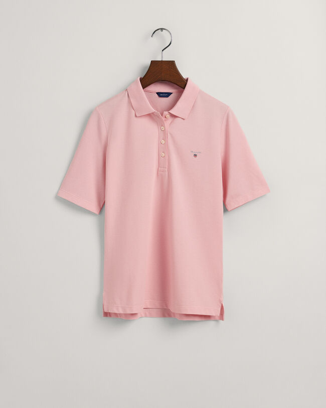 Buy Gant Men's Classic Short-Sleeve Piqué Polo, California Pink, M