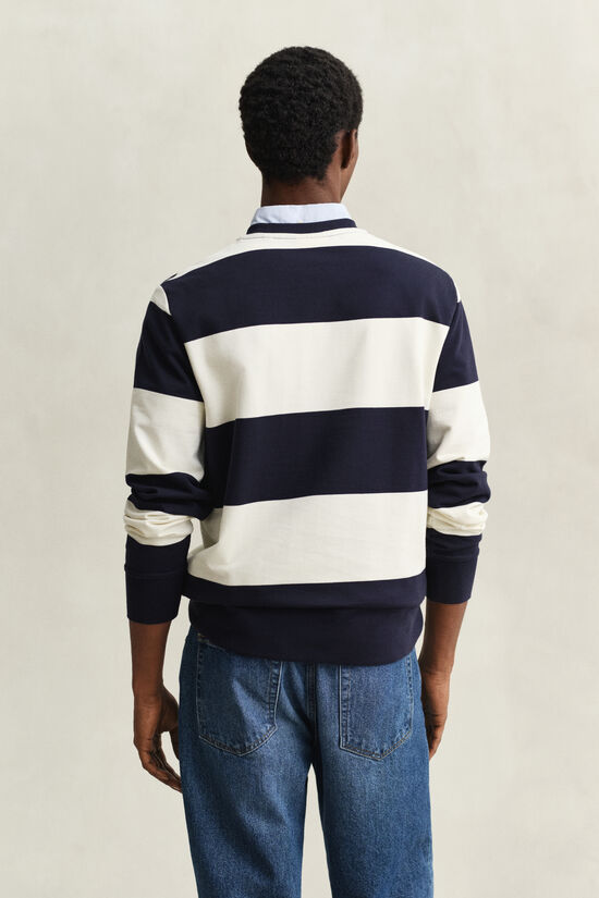 Striped Crew Neck Sweatshirt