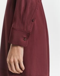 Midi Viscose Shirt Dress
