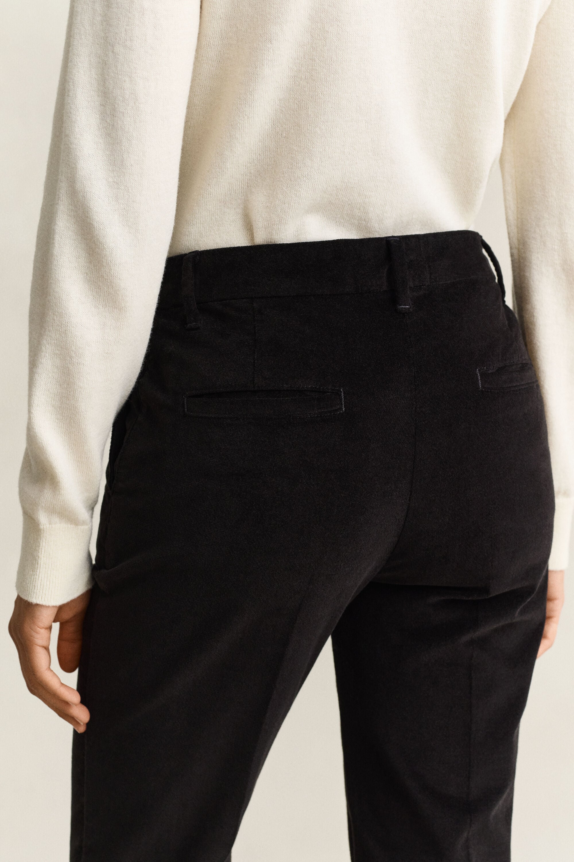 Flared Velvet Pants