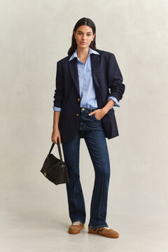 Cotton French Cuff Shirt — MISTY LAVENDER 7