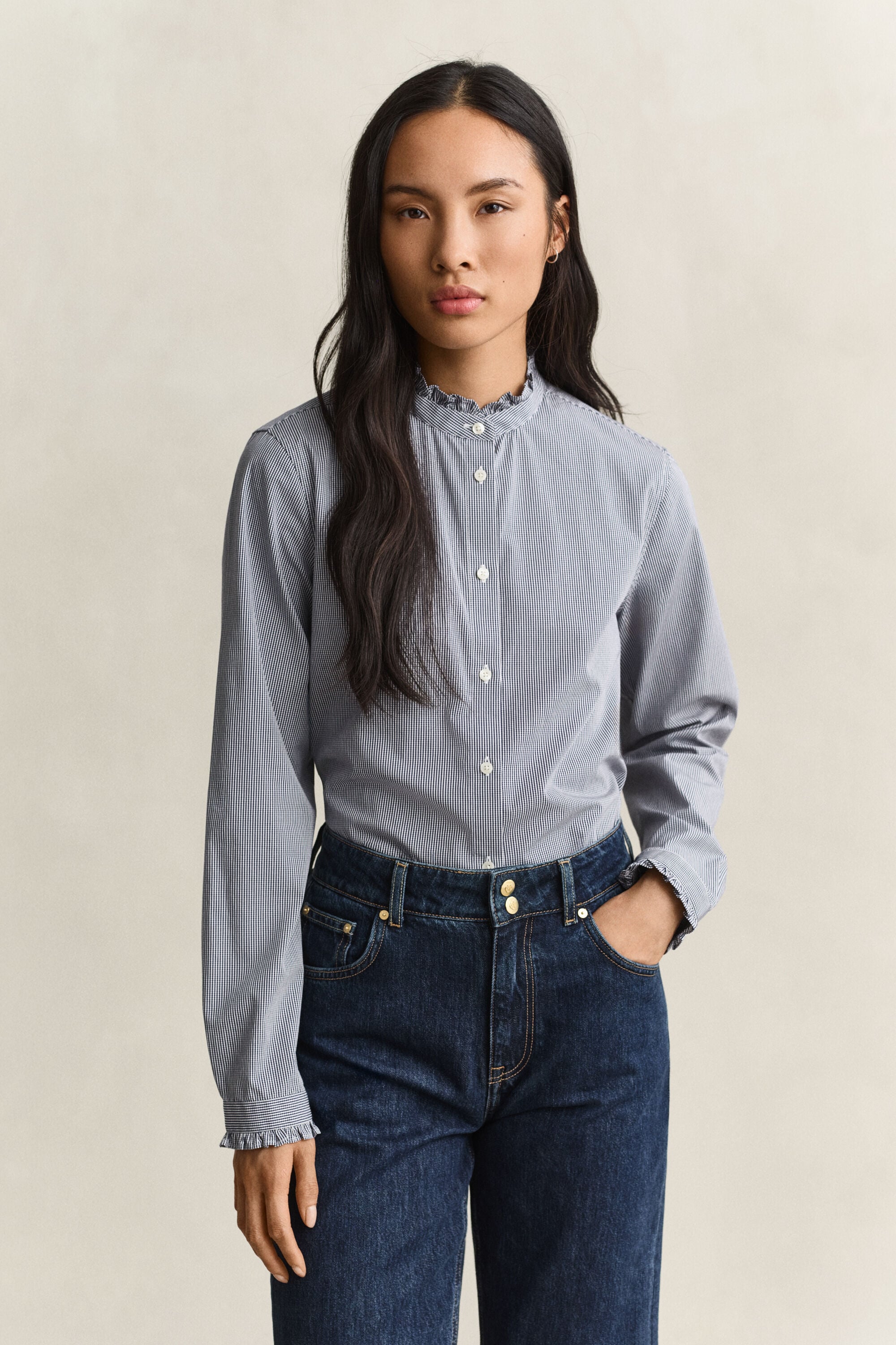 Frill Collar Blouse