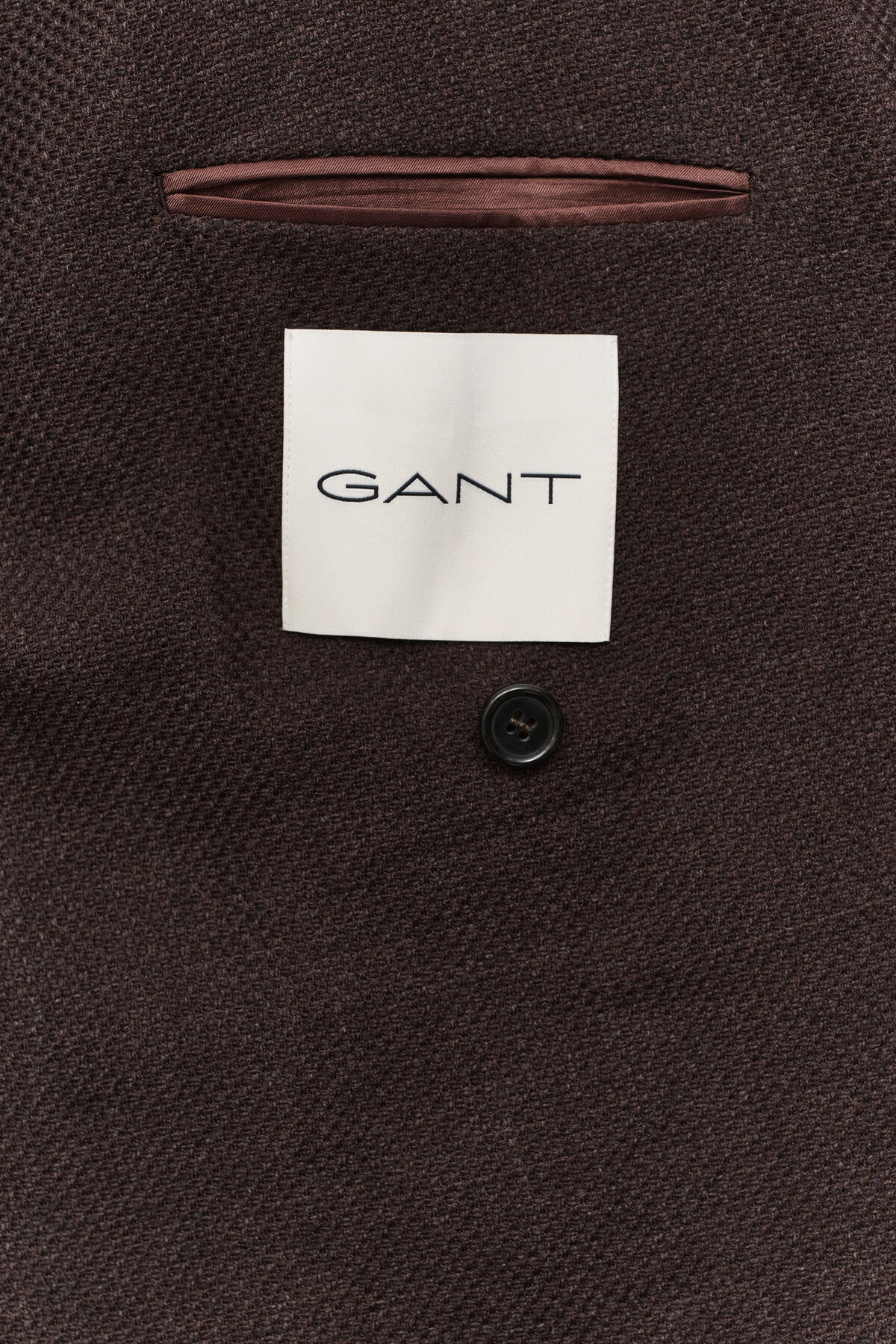Wool Club Blazer — BLACK BROWN