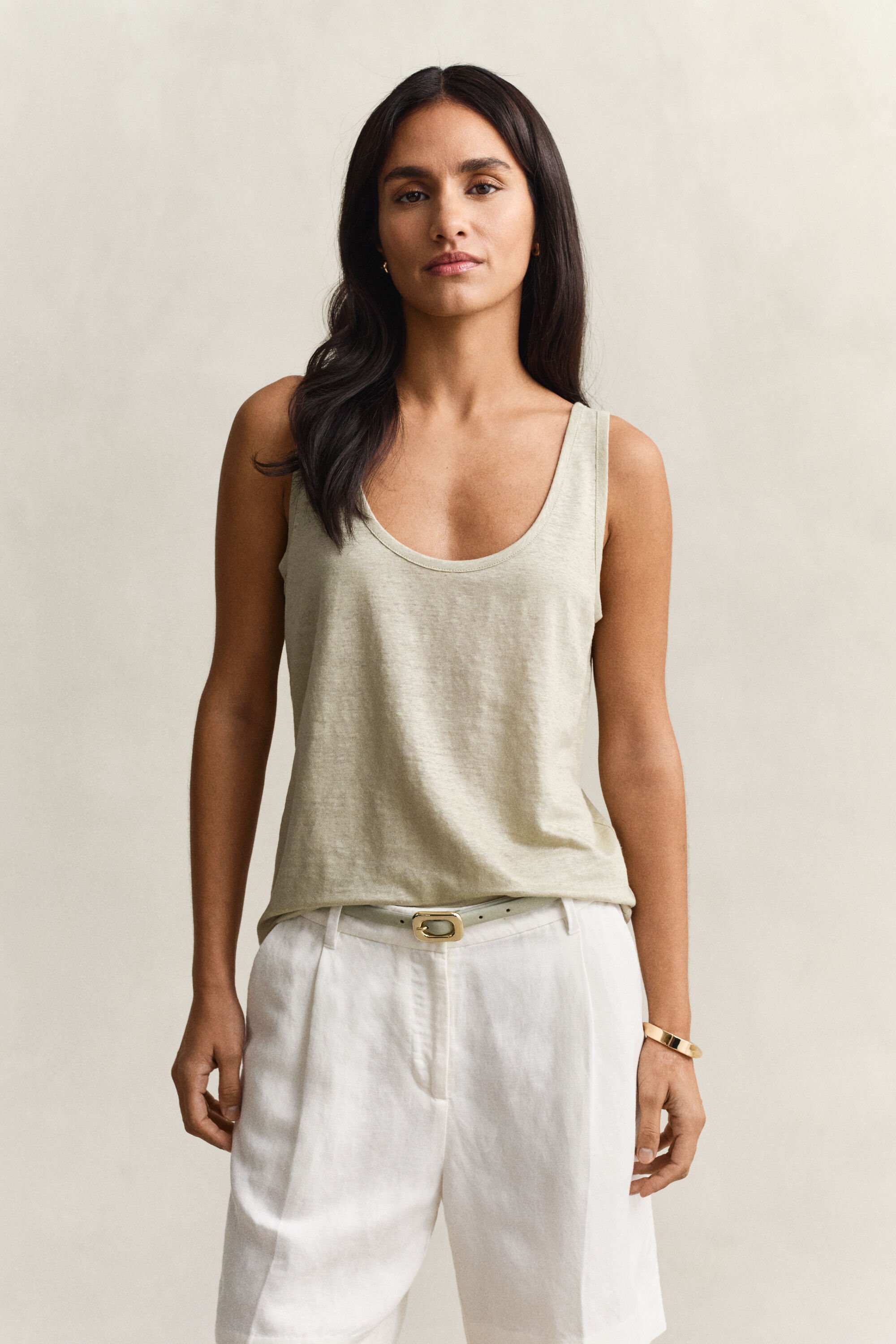 Linen Tank Top