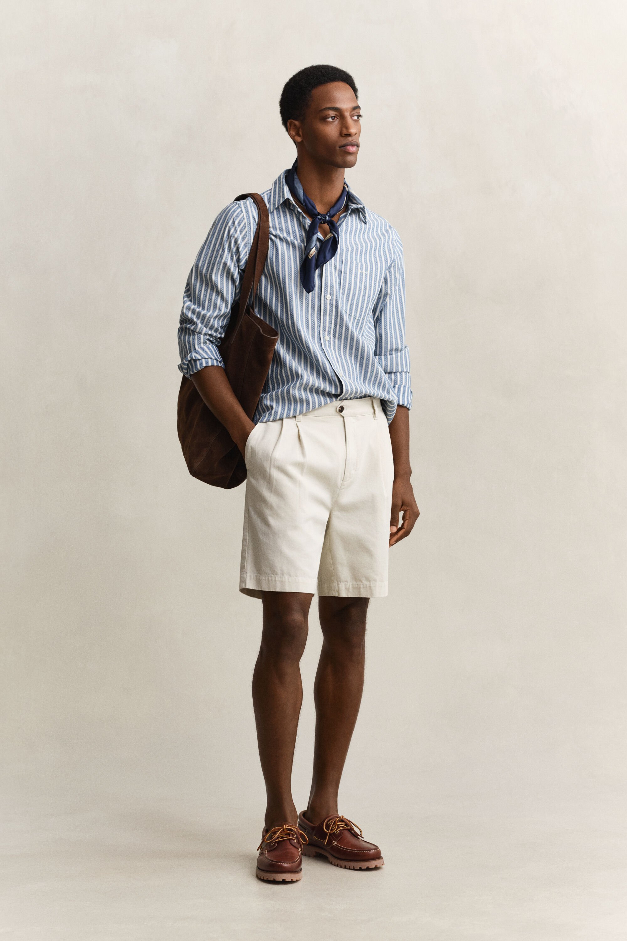 Regular Fit Dobby Striped Shirt