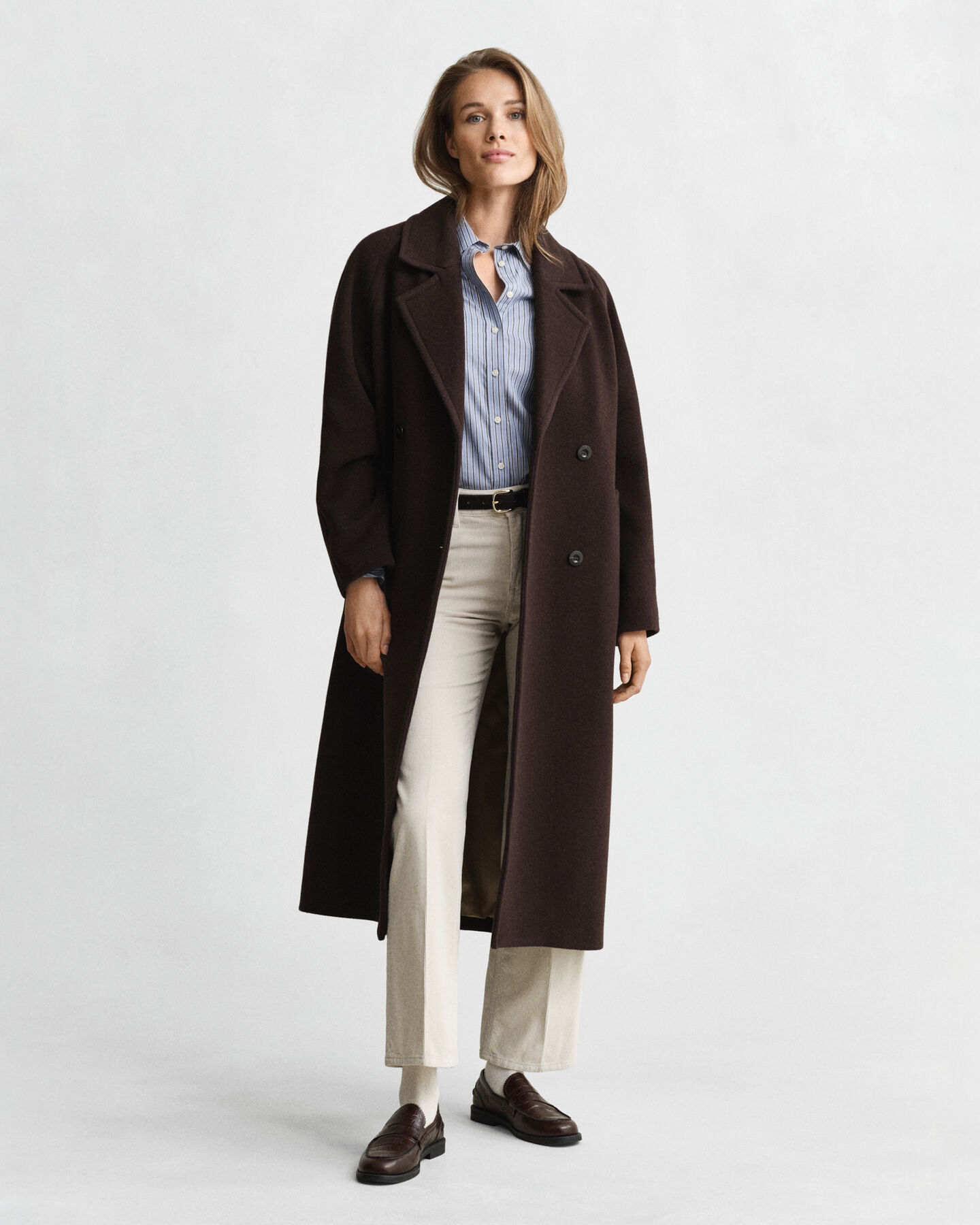 Regular Fit Striped Poplin Shirt