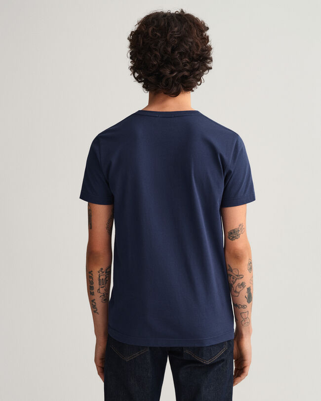 Defilé Authenticatie Horizontaal Original Slim Fit V-Neck T-Shirt - GANT