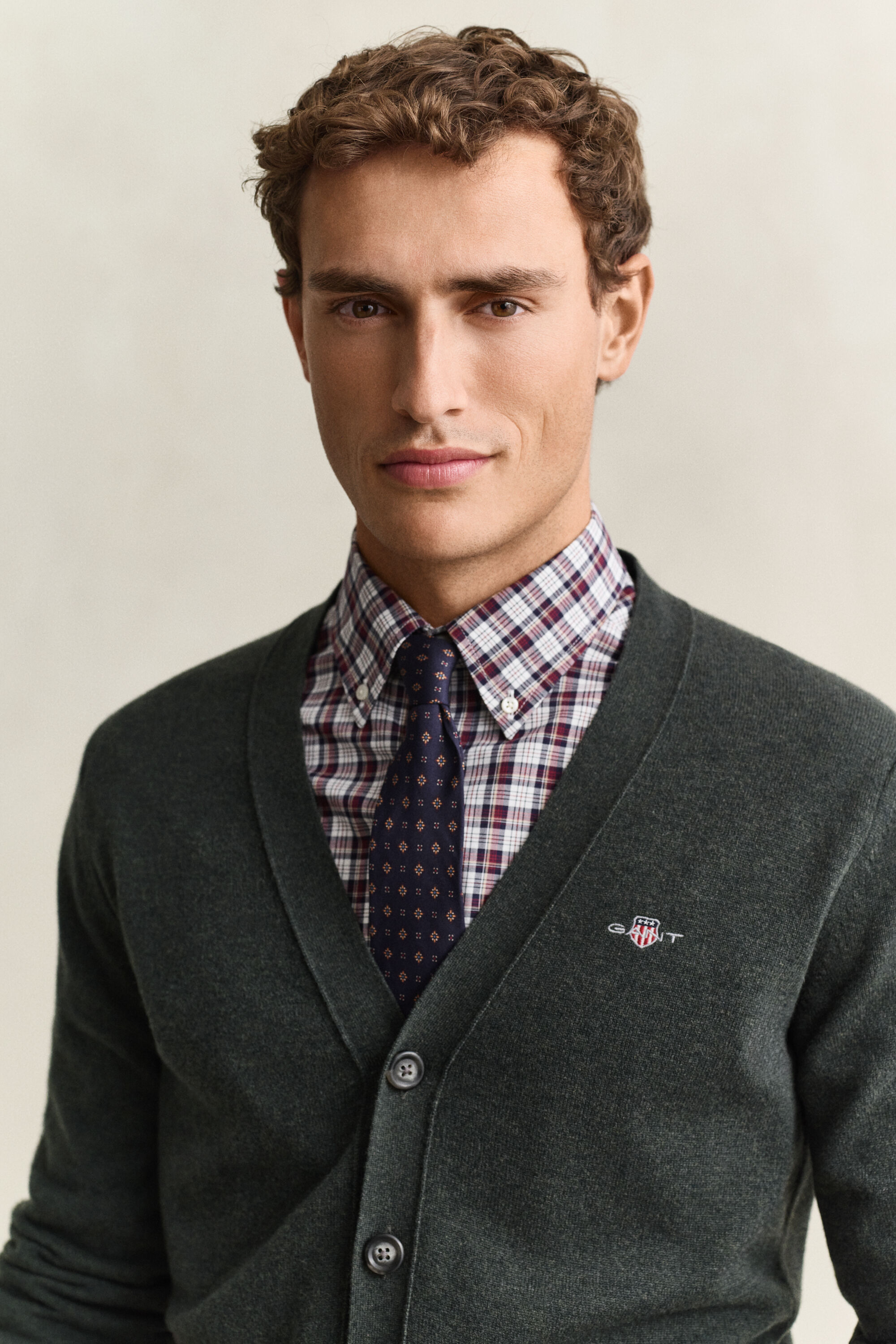 Lambswool V-Neck Cardigan
