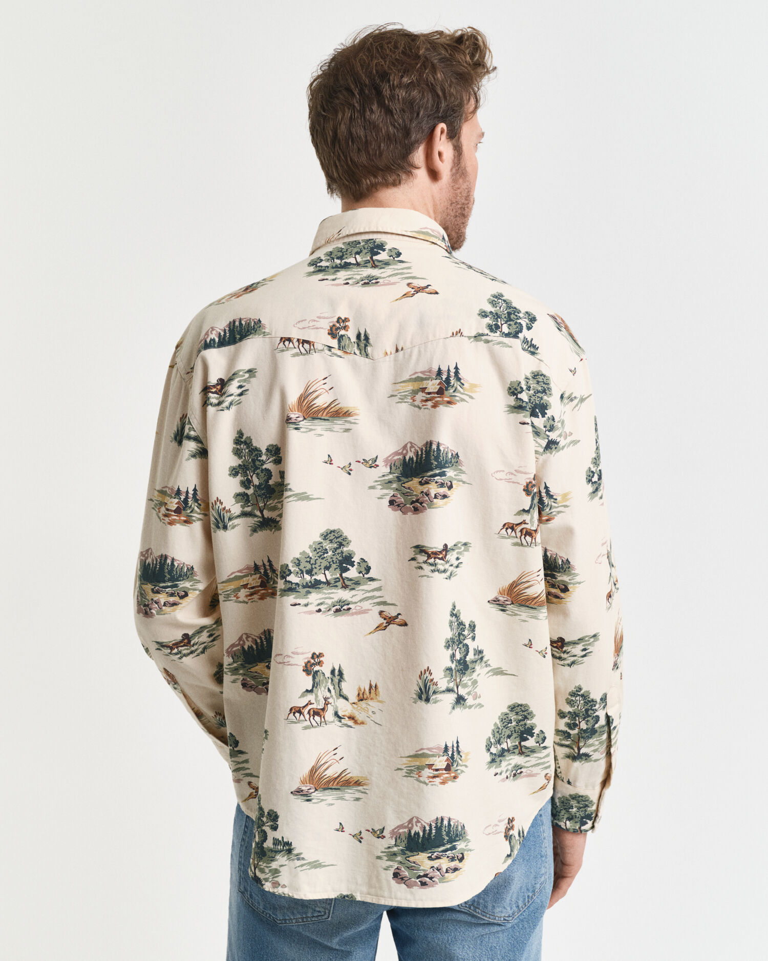 Relaxed Fit Printed Rodeo Shirt