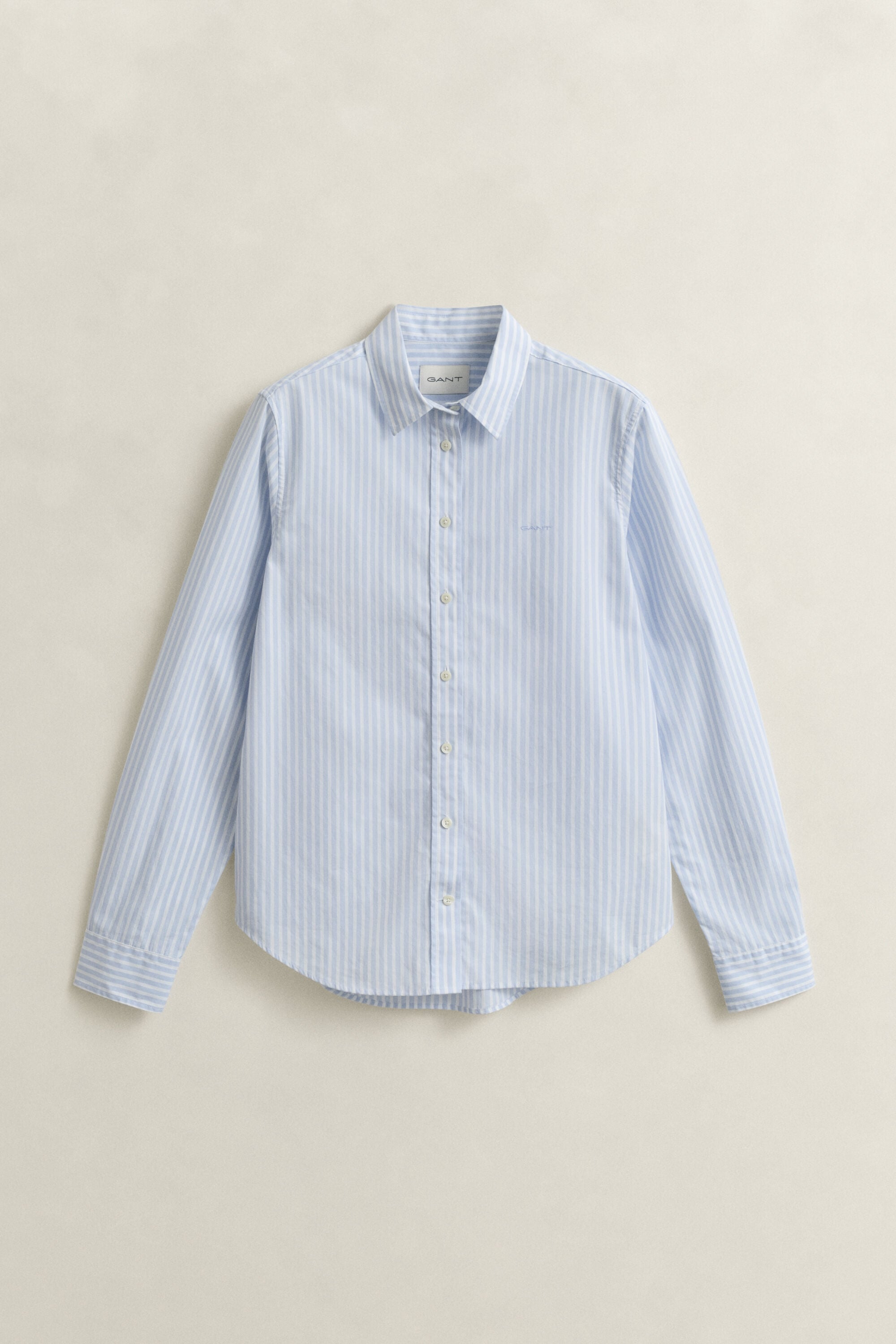 Classic Regular Striped Poplin Shirt