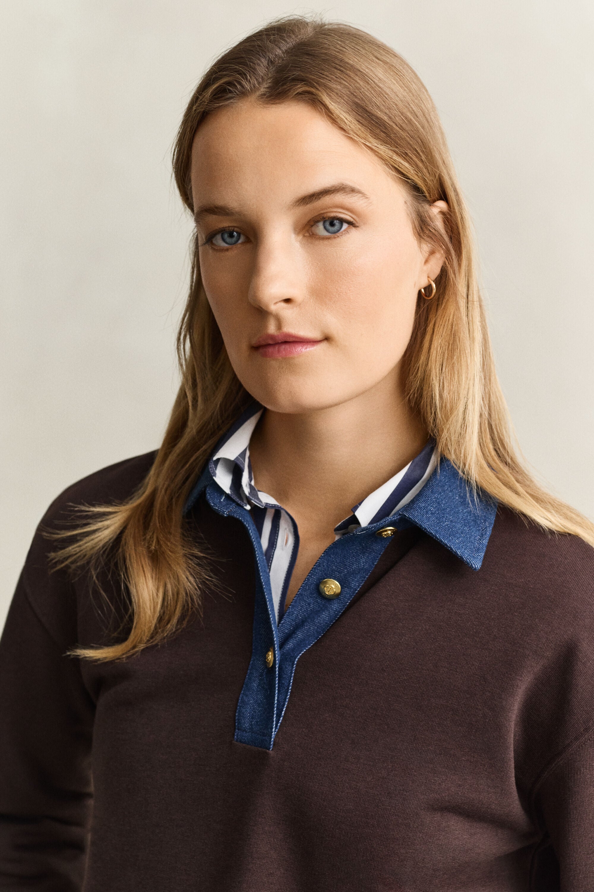 Denim Collared Heavy Rugger
