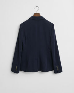 Piqué Blazer — EVENING BLUE 1