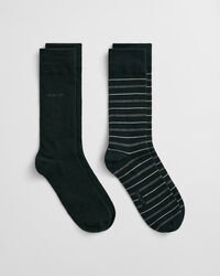 2-Pack Multistriped Socks Gift Box