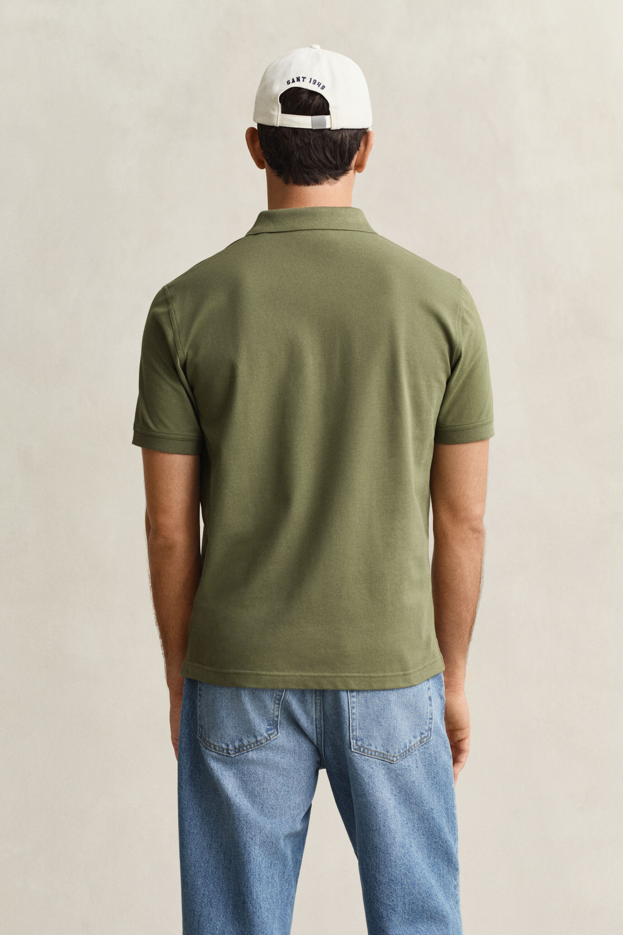 Contrast Piqué Polo Shirt