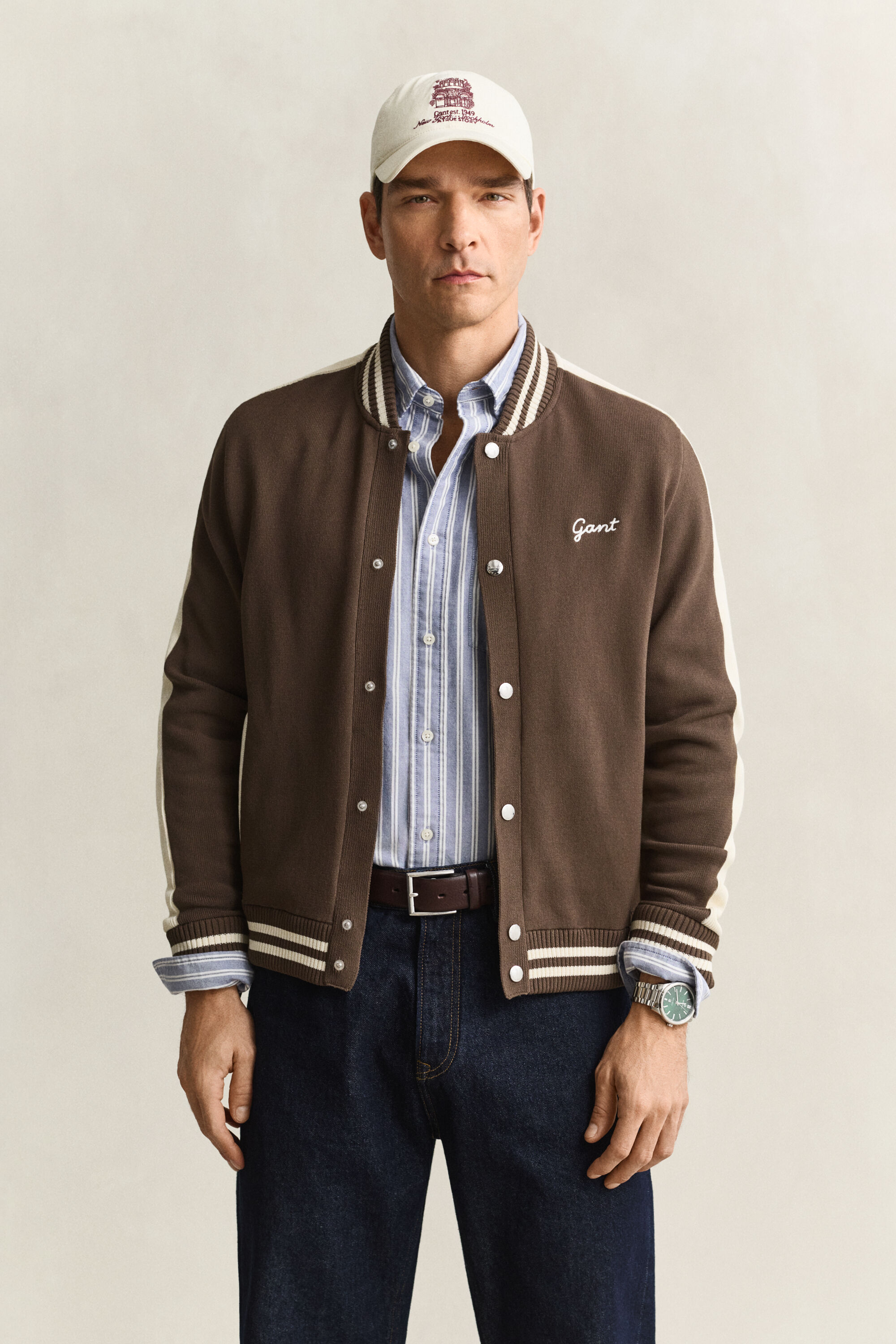 Knitted Bomber Jacket