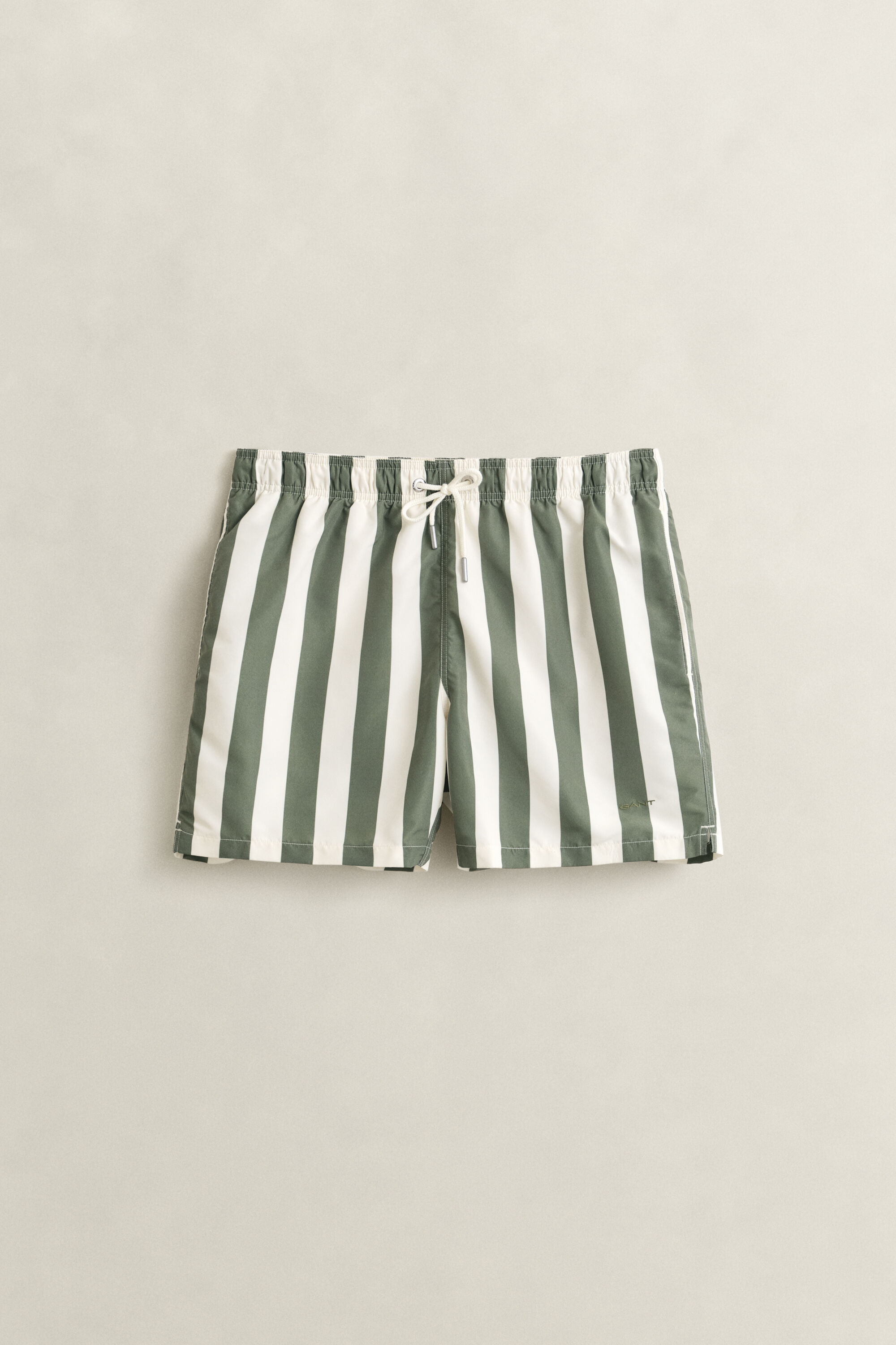 Block Striped Swim Shorts