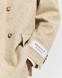 Relaxed Fit Nepps Herringbone Suit Jacket