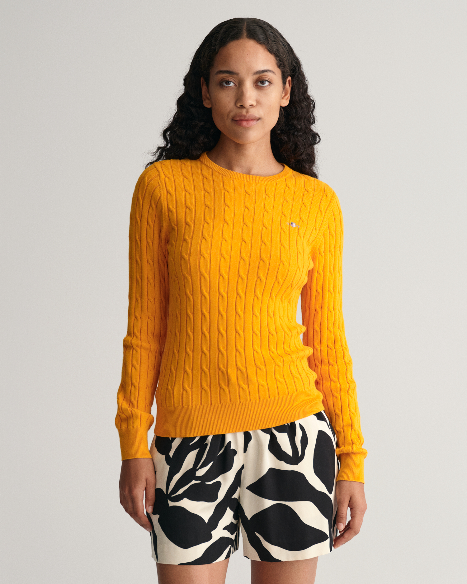 Gant deals yellow jumper