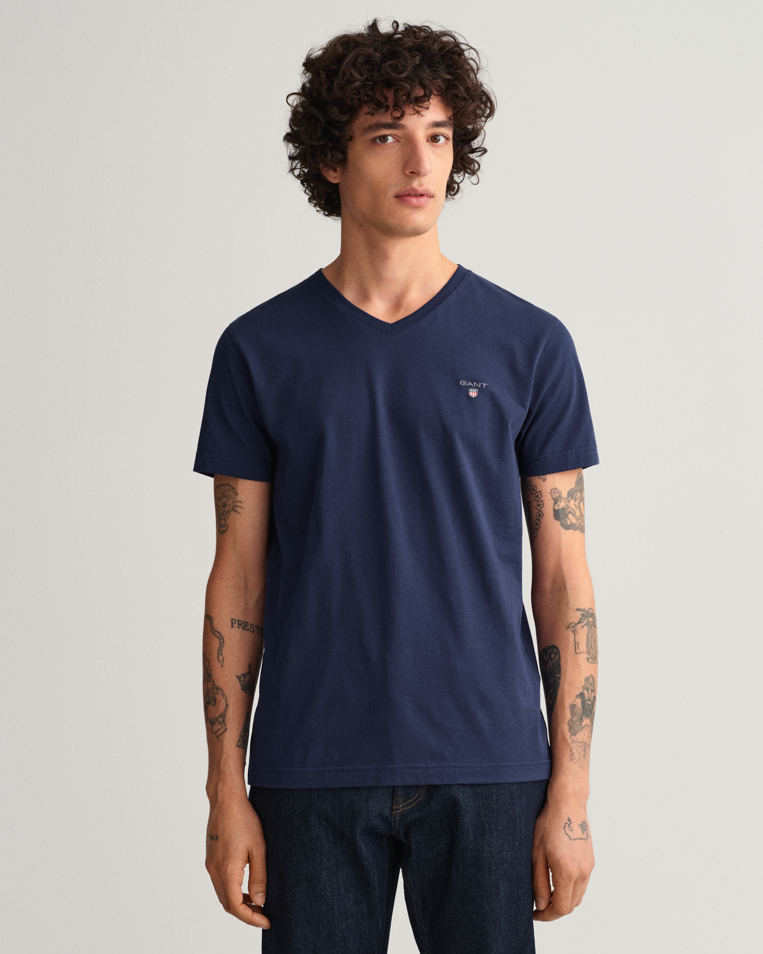 Original Slim Fit V-Neck T-Shirt - GANT | V-Shirts