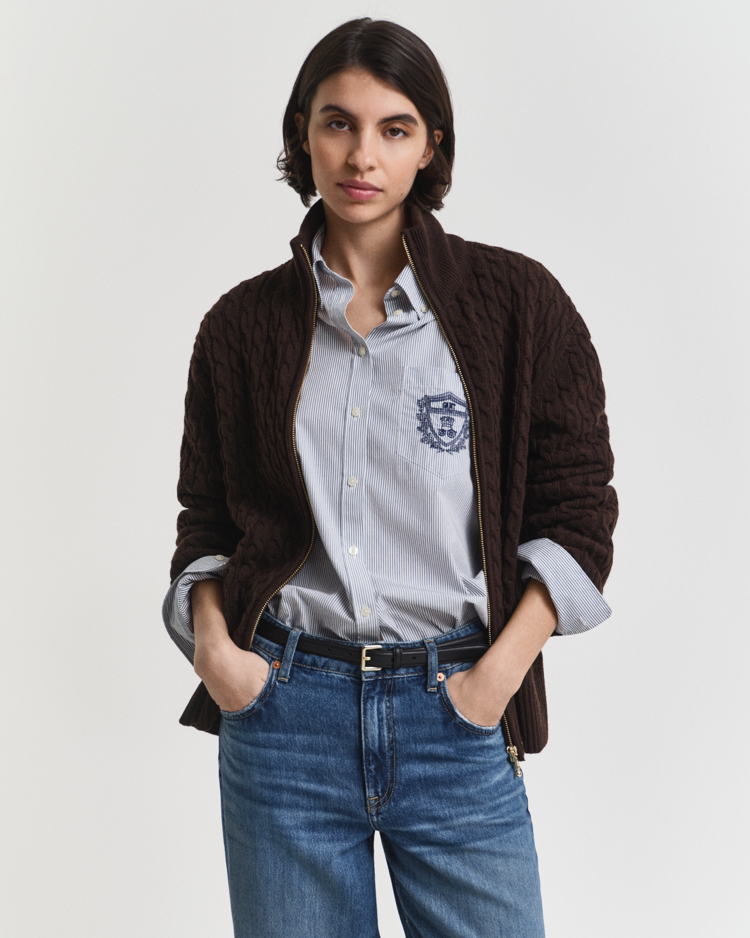 新品 5351 knit shell 46 Island Luna Chenille Shell Stitch Boat-Neck Sweater