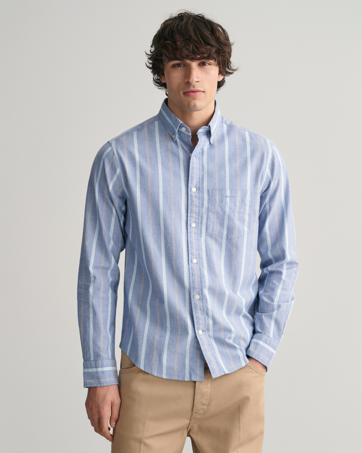 Regular Fit Checked Archive Oxford Shirt