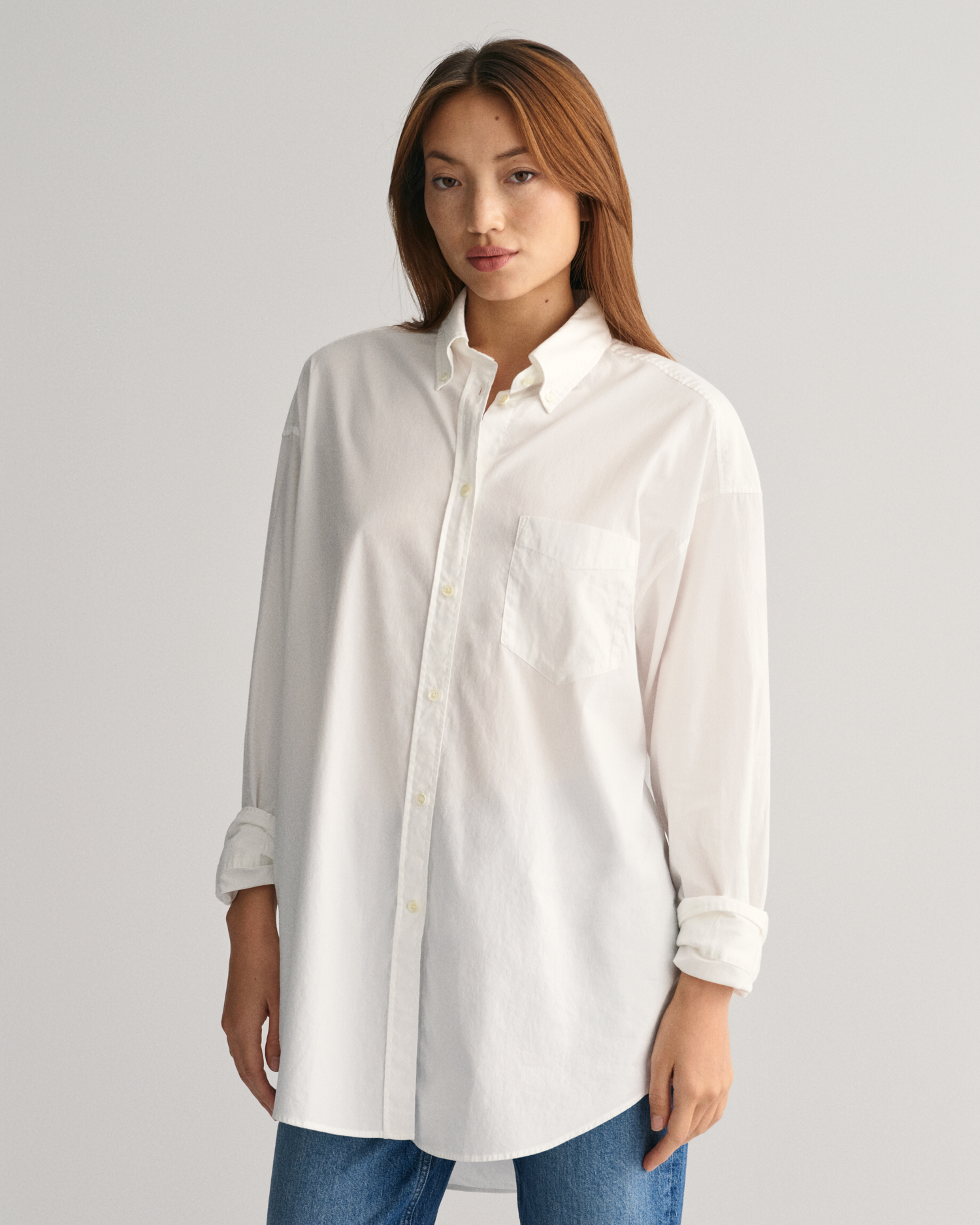 トップス EVERYDAY I LIKE. Oversized Oxford Shirt Sites-Gant-US-Site