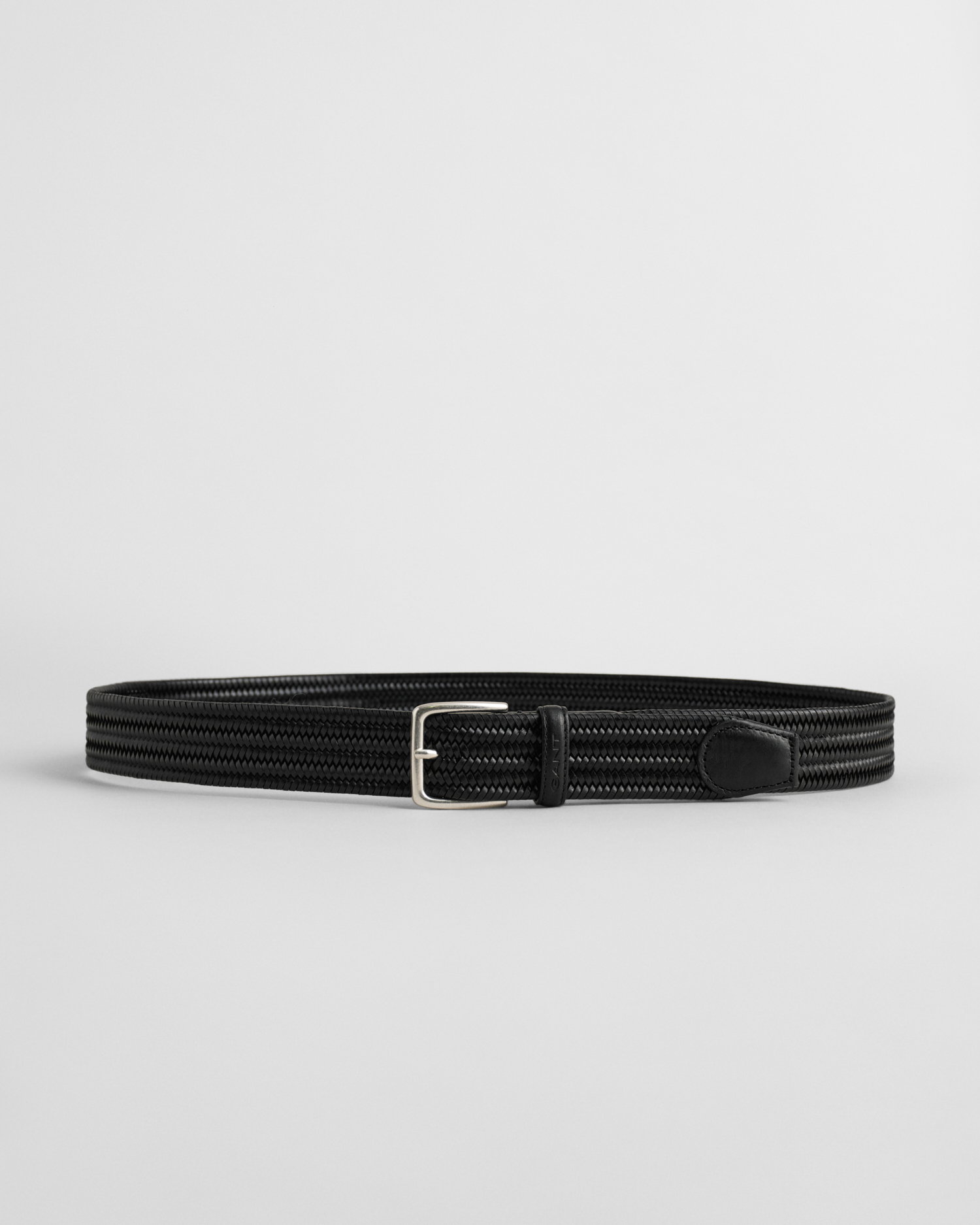 Braided Elastic Leather Belt - GANT