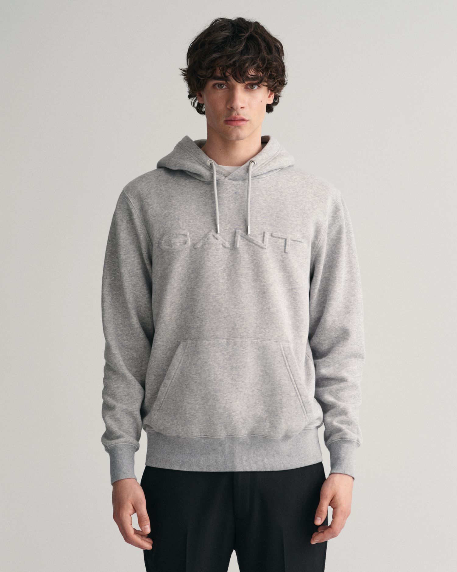 Embossed Hoodie