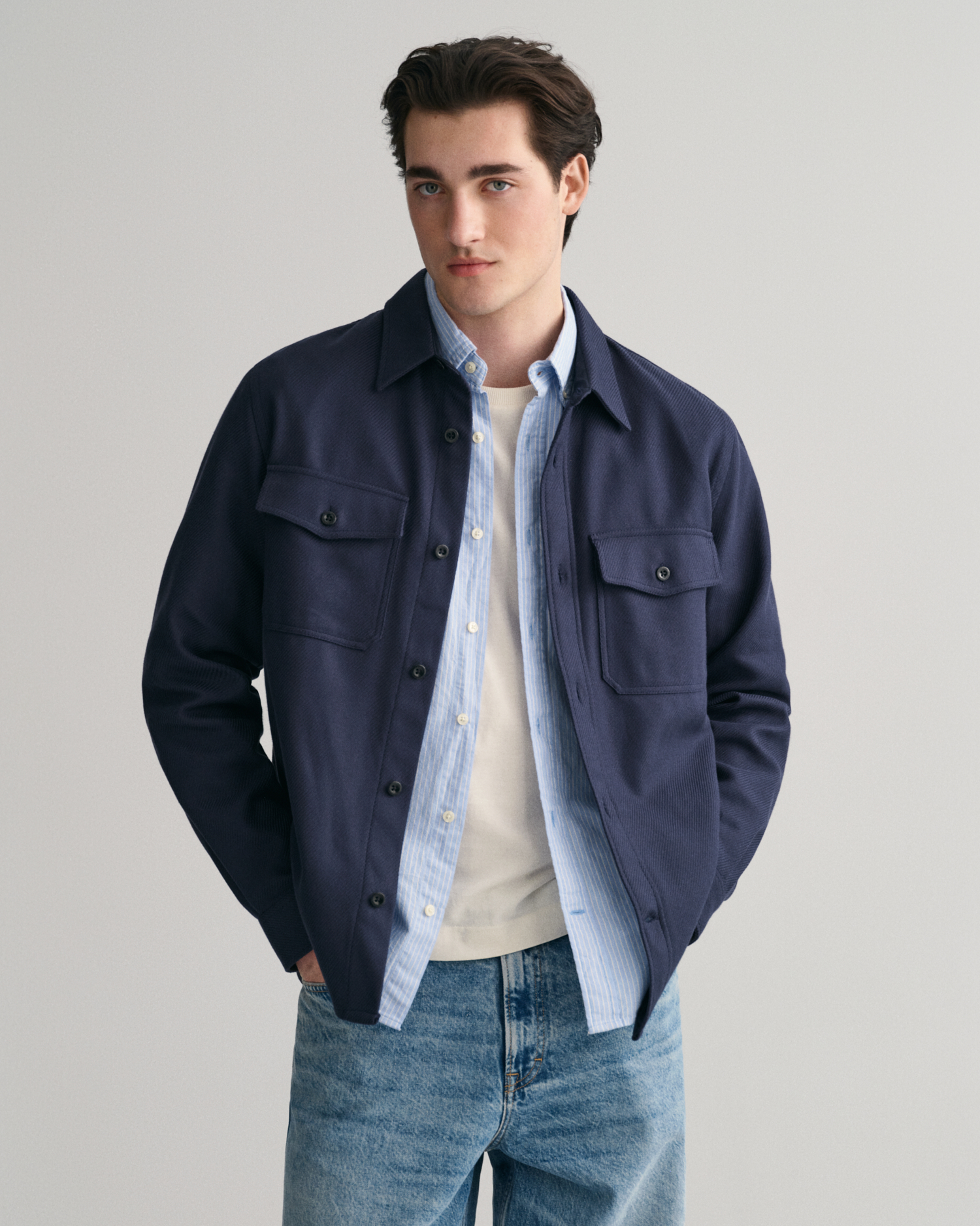 Heavy Twill Overshirt - GANT