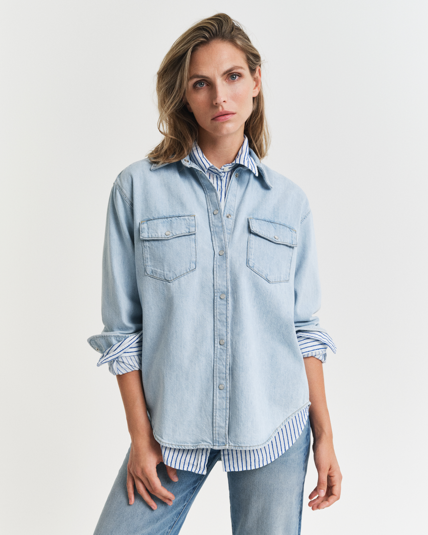 Gant Desert Brown Relaxed Fit Shirt