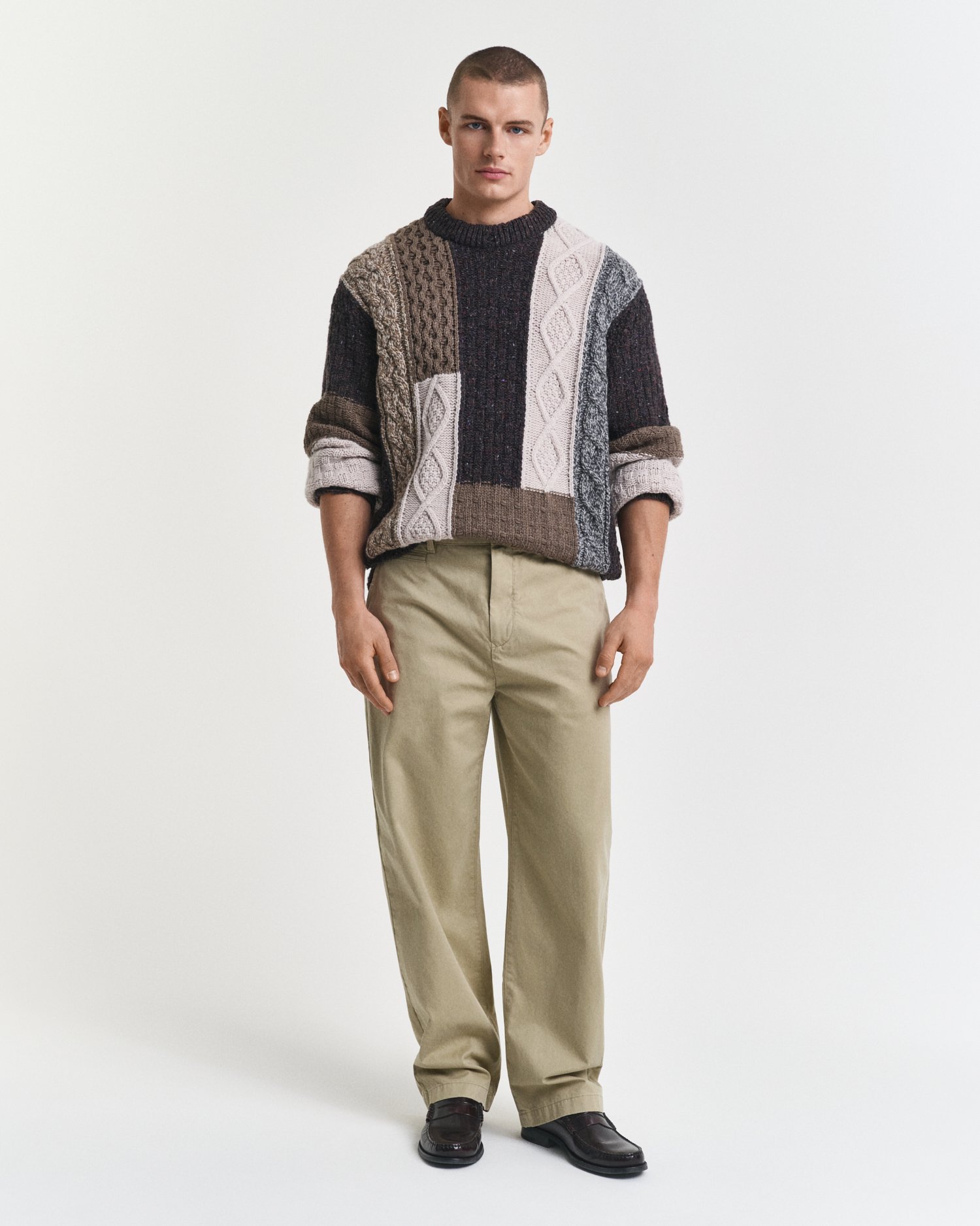 Relaxed Fit Cotton Twill Chinos - GANT