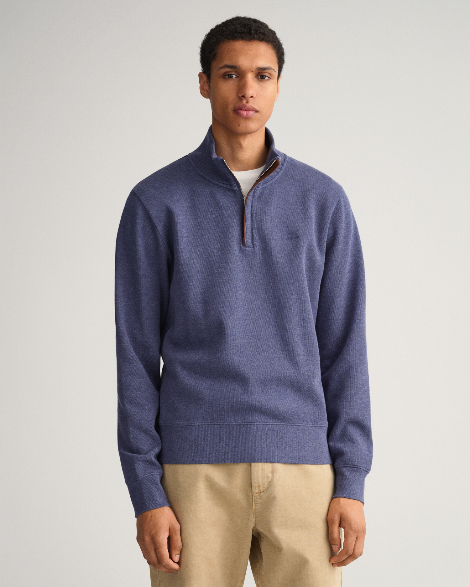 Gant sacker rib sale half zip sweater