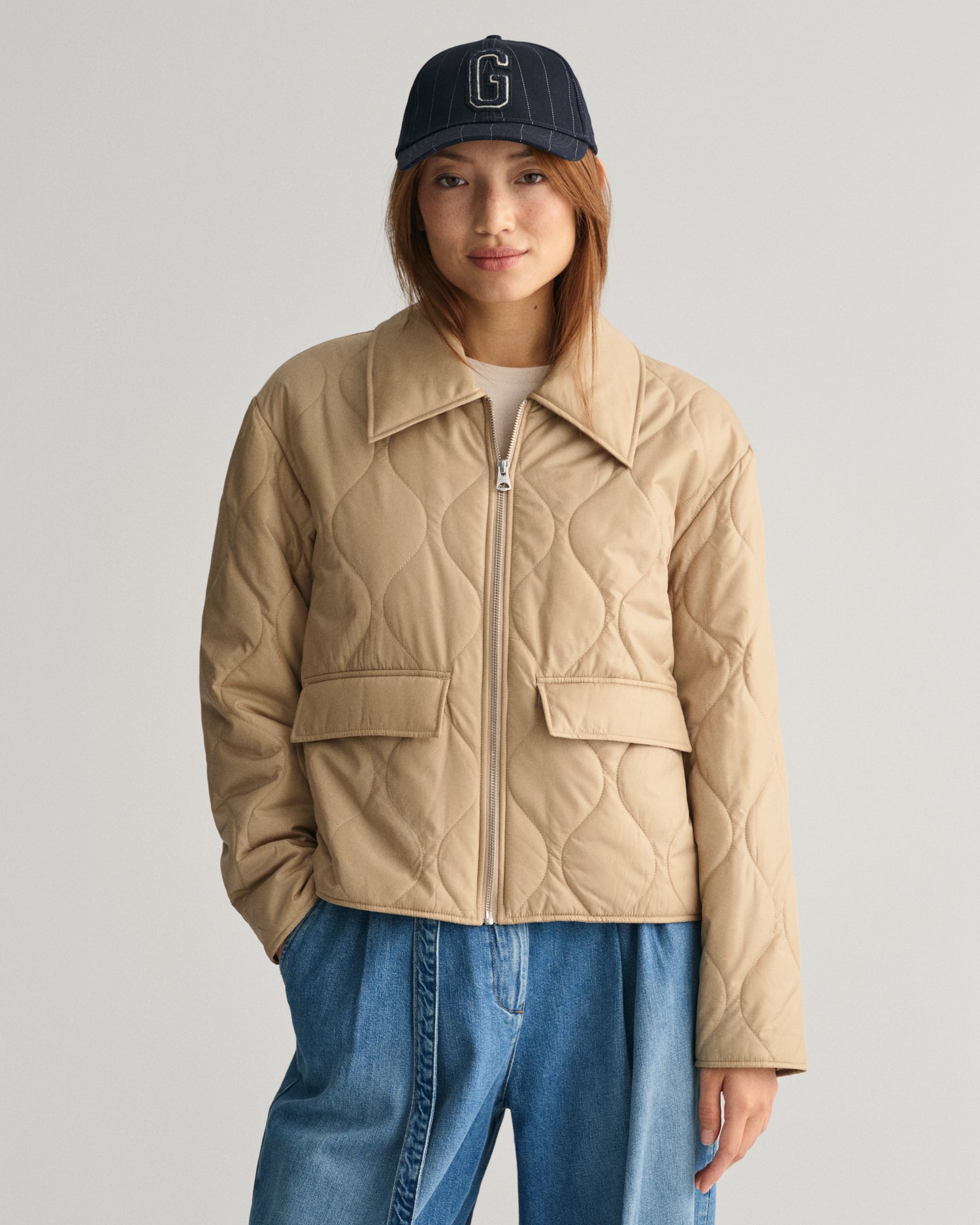 Collared Quilted Jacket - GANT