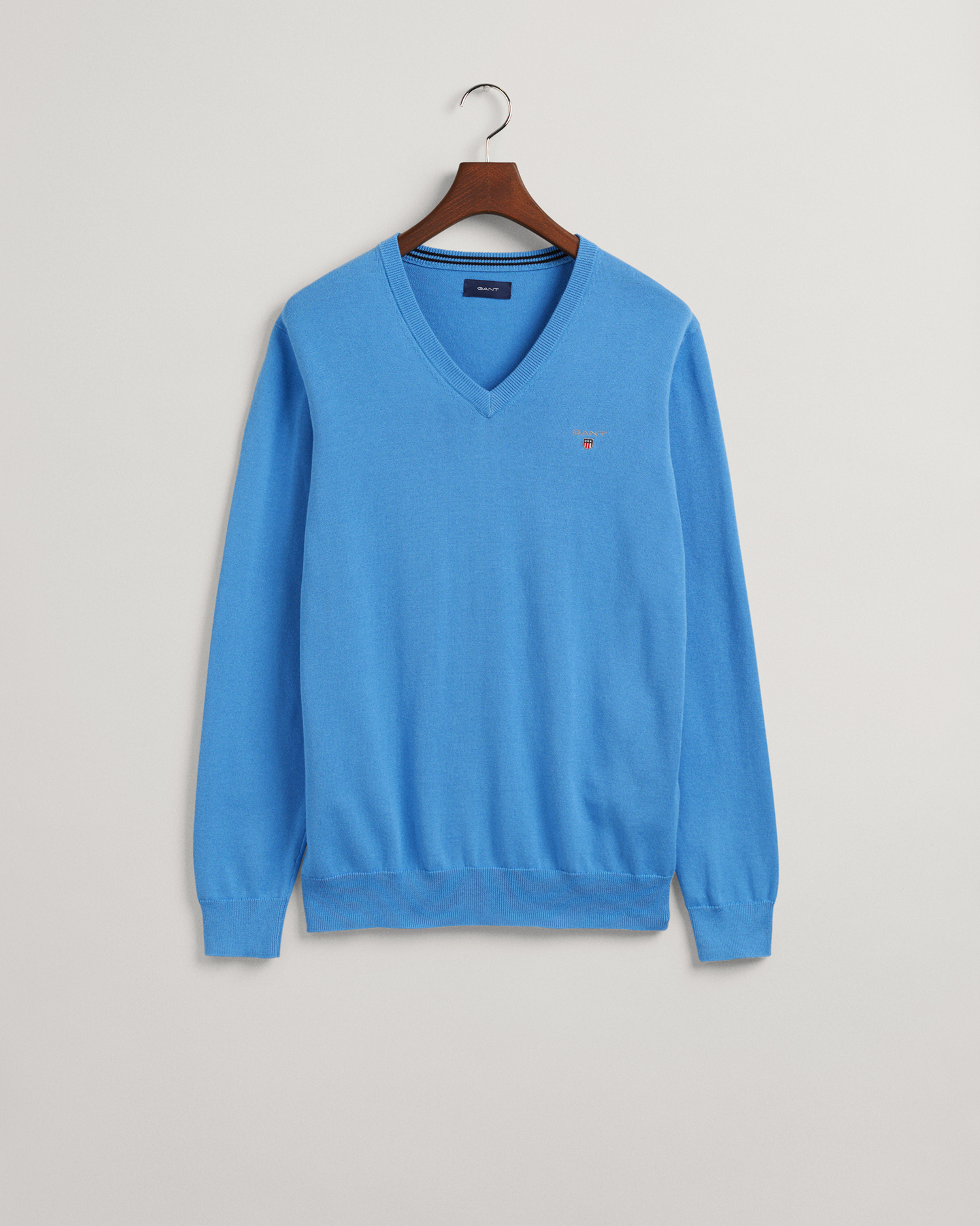 Classic Cotton V-Neck Sweater - GANT