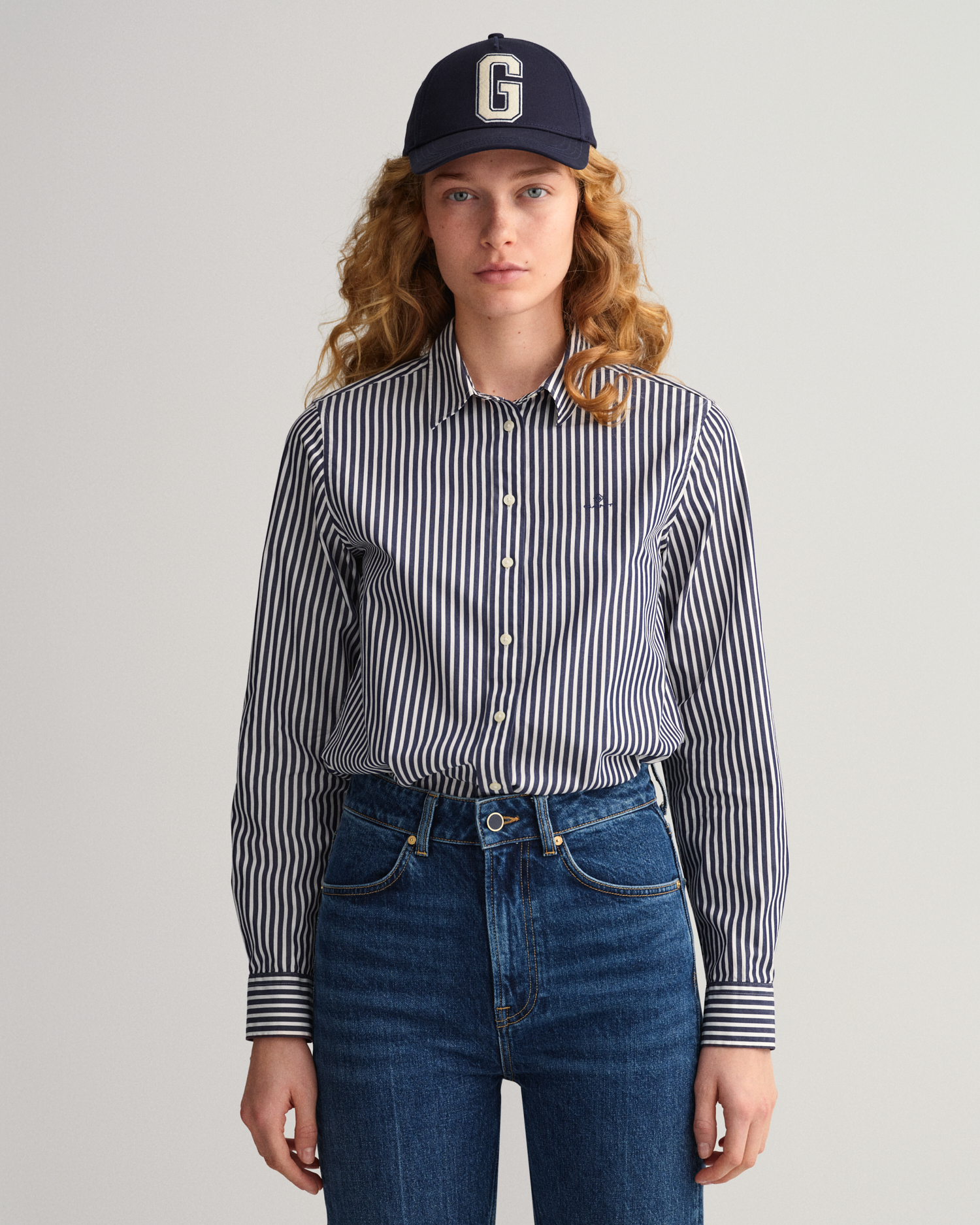 Fit Regular Broadcloth Shirt GANT Striped -